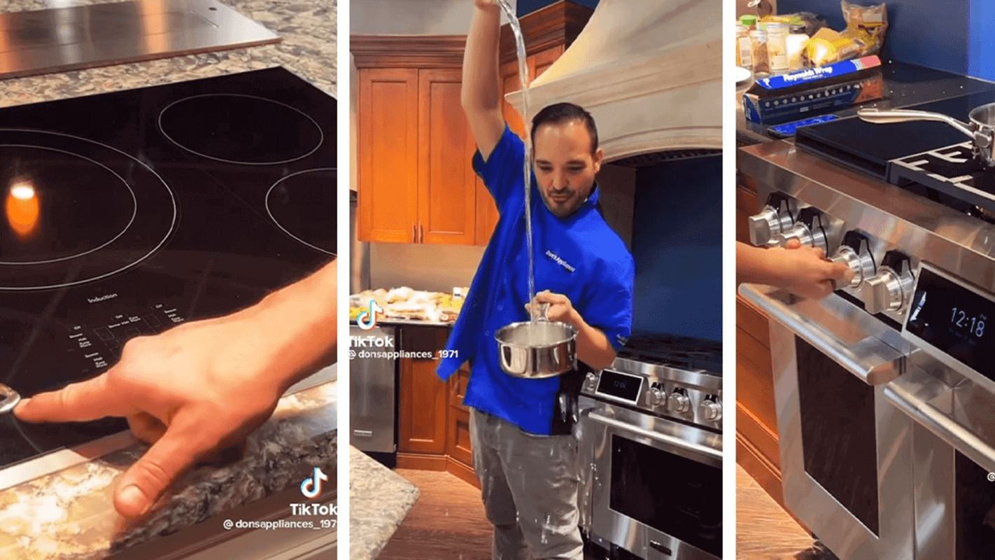This viral video proves induction cooktops outperform gas stoves: 'Induction's your best friend!'